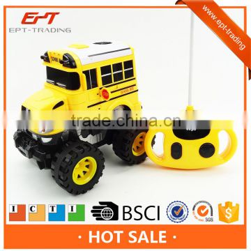 Hot selling 4channels radio control toy big wheel rc truck