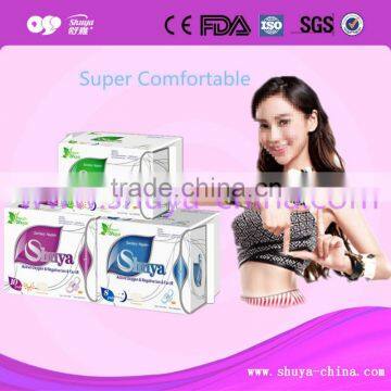 China Feminine Product Shuya Sanitary Pad