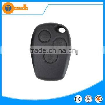 433Mhz frequency car key without key blade on the key shell 3 button remote key for Renault Clio kangoo master modus