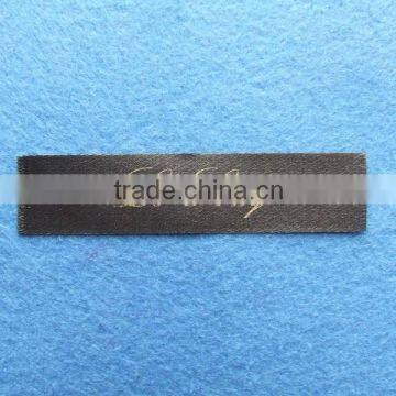 Black Soft Satin Printed Garment Sew on Labels photo-3