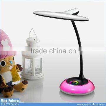 Hot sale Flexible Touch Dimmer LED Table Lamp, High bridht LED light ,touch dimmer Colorful living light