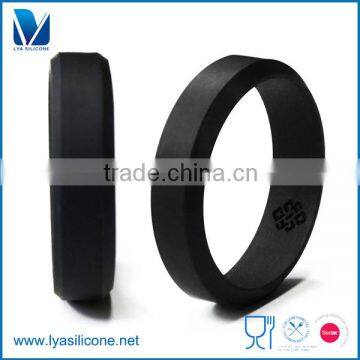 Hot Selling New Design Durable Fashion Custom Silicone Finger Ring