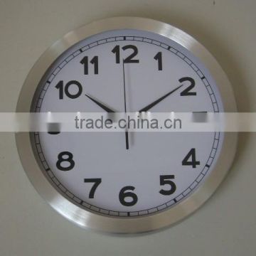 16 inch quartz analog metal wall clock