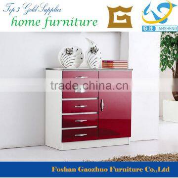 modern design home furniture wood living room cabinet, drawer cabinet