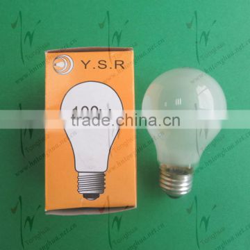 220-240V 100W Frosted Bulb E27