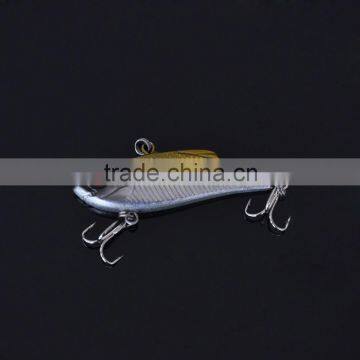 4pcs 4.5g 5cm VIB Vibration Minow Fishing Lure Hard Bait With 2 Treble Hooks Fishing Tackle photo-3