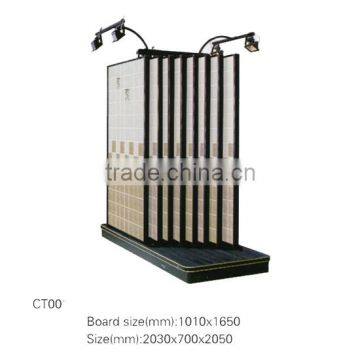 ME027--- Mosaic sample laminate flooring display rack