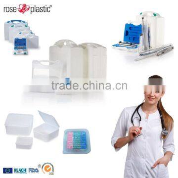 Plastic medical packaging tubes boxes for dental squirt injection