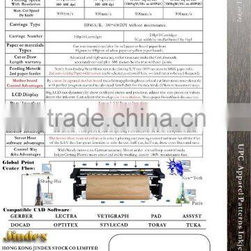 High Speed CAD Garment Pattern Cutting Plotter Machine photo-3
