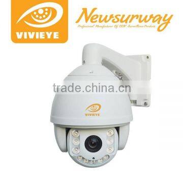 High Quality 1/3'' SONY CCD IR ARRAY PTZ dome camera TOP 10 Auto Tracking High Speed Dome Camera