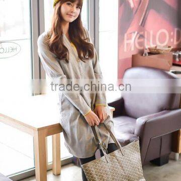 2016 New Design Autumn Nursing Dress, Fashion Maternity Dress, Korean Maternity Clothes photo-2