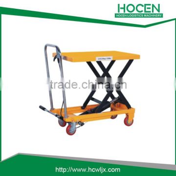 lifting height 1000mm,stamped type hydraulic scissor lift table