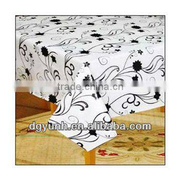 Dark Printing Vinyl Tablecloth