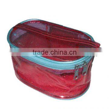 Sequin Cosmetic Bag Cosmetic Bags Oem High Quality Custom Quilted Toiletry Bags