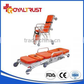 aluminium chair form folding emergency ambulance rescue stretcher RC-A-1C