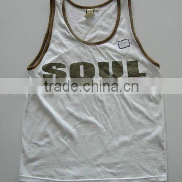 Boys Promotional Printed Cotton Tank Top