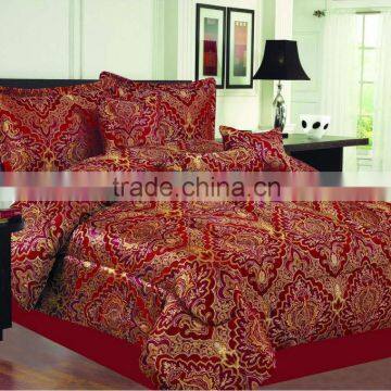 7pc Jacquard Bedding Set