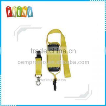 Hot Yellow Mobile phone holder lanyard