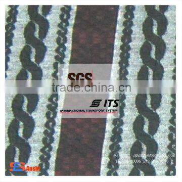 ES6014 TR spandex two layer jacquard knitting fabric