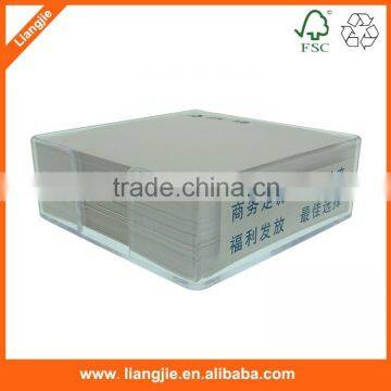 Customized Printing Sticky Notes, Memo Pads in Transparent Plastic Case photo-3