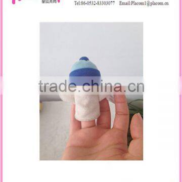 Plush Snowman Finger Puppet