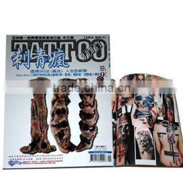 tattoo book with Taiwan tatto