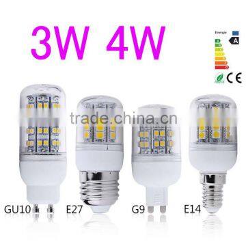 Plastic 360degree 230V AC 48SMD 3528 3W E14 LED Corn Bulb