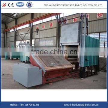 Industrial bogie hearth hardening furnace