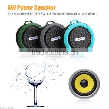 C6 Portable Bluetooth Shower Speaker With Microphone photo-2