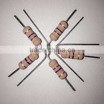 1/8W 1/2W 1WTo 5Ws Carbon Film Resistors