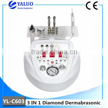 YL-C603 Diamond Dermabrasion Ultrasonic Machine with skin scrubber