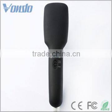 New 2017 Electric Straightening 2 in 1 PTC Heating Hair Straightener Brush Lcd