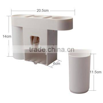 Shenzhen Cosylife Toothbrush and Toothpaste Squeezer Rinse Cup Holder Set for Family Organizer photo-2
