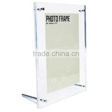 lucite picture frame with standoff