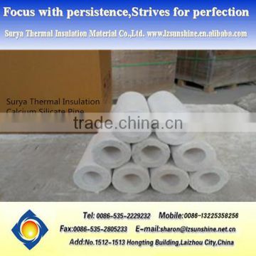 Steam Pipe Insulation Material Calcium Silicate Pipe Cover