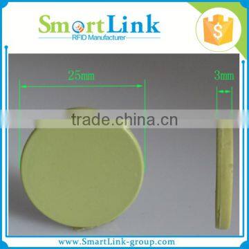 Washable Rfid Silicon Tag Price,Diameter 15mm NFC Laundry Tag,rfid Chip ABS Tag for Dry Cleaning photo-5