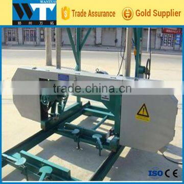 Low noisy for logs,electric Horizontal band saw,wood cutting band saw