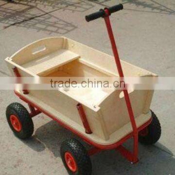 Premium Wooden Garden Carts Wooden Handcarts L1075xW620xH1060mm TC4203B