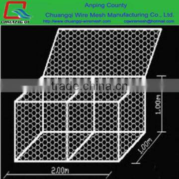 Russia market hexagonal wire mesh used for flood control/gabion box/decorative wire mesh for cabinets