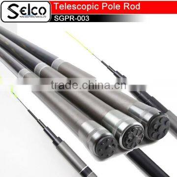 Mixed carbon telescopic pole rod,hign sense