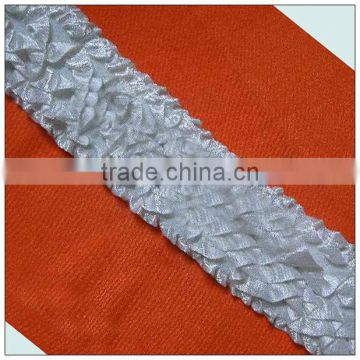 Fabric cotton non elastic bandage for lady dress