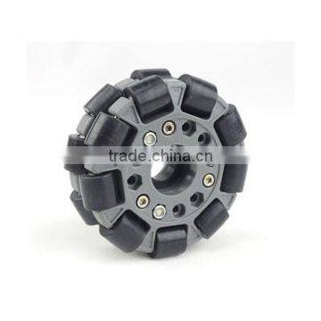 100mm Double Plastic Assemble Robot Omni Wheel W/Bearing Rollers 14041 photo-2