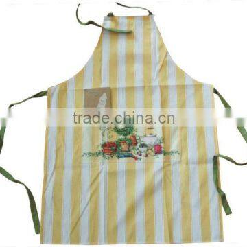 Promotional Cotton Kitchen Apron With Emboridery Logo, Kitchen Apron,Customized Cooking Apron photo-3