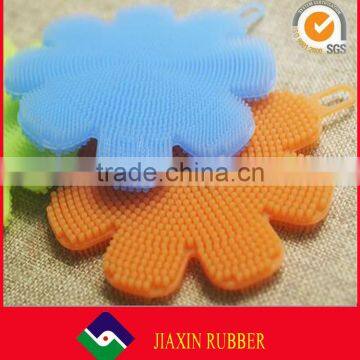 Hot Sale Kitchen Tool Fruits Vegetables Scrubber Brush Protect Cleaning Brushes Silicone Scrub Brushes photo-2