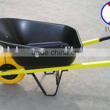 PU WHEEL, wheelbarrow WB6410 plastic tray wheel barrow