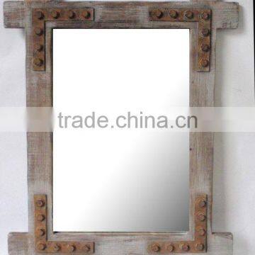2016 Distressed Mirror Frame Wooden Mirror Frame