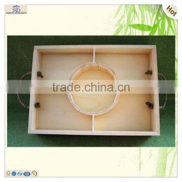 Sushi Tea Serving Home Decorative Wooden Garnish Tray photo-6