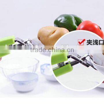 CY171 Stainless Steel Grill Clip Dish Bowl Grill Tools photo-3