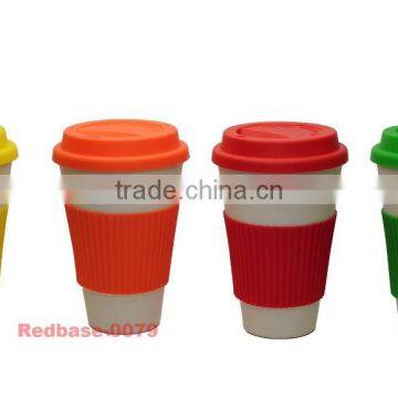 Bamboo Fiber Coffee Cup Eco-friendly Cup Biodegradable photo-3