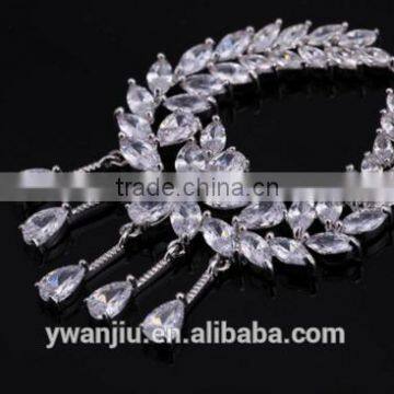 Wholesale Stock Small Order Fashion Women Garland Small Drip Zircon Earrings photo-2